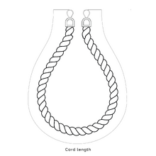 Twist Rope Jute Curtain Tieback